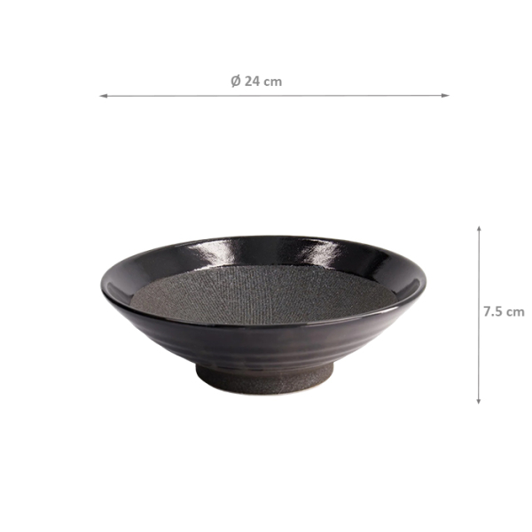 TDS, Bowl, Mixed Bowls Suribachi, Ø 24cm x 7.5 cm, Item No. 21214
