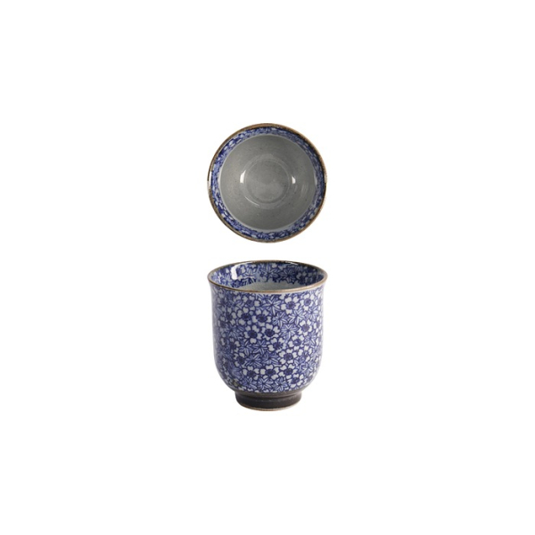 Teebecher Sometsuke Blau/Wei&szlig;, Porzellan, 200 ml