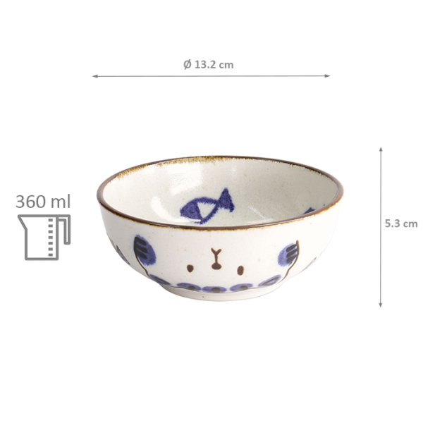 Kawaii Cat Neko Bowl Bowl at Tokyo Design Studio (picture 5 of 5)