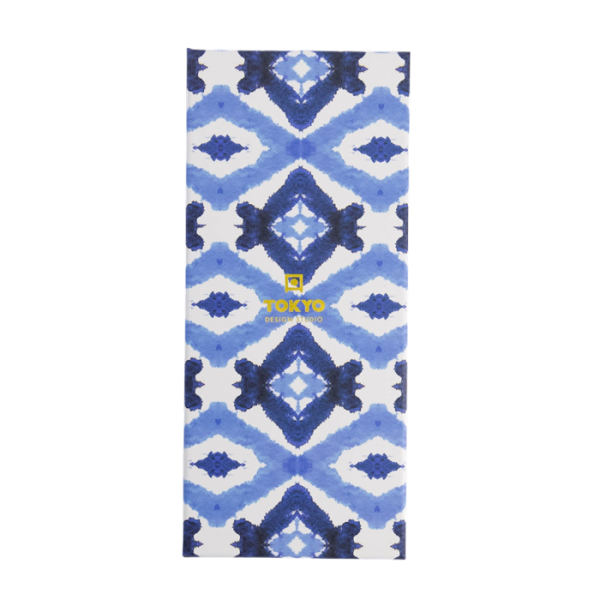 TDS, Chopstick Set 5 pair, Blue Kasuri, Item No. 21304