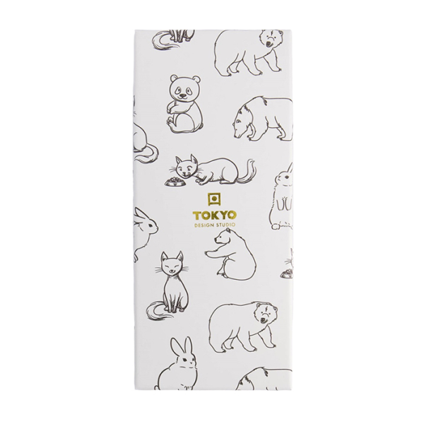 TDS, 5 Paar Essstäbchen, Geschenkset, Mix Animals, Art.-Nr. 21401
