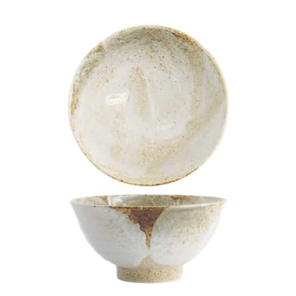 Yukishino White/Brown Bowl at Tokyo Design Studio (picture 1 of 5)