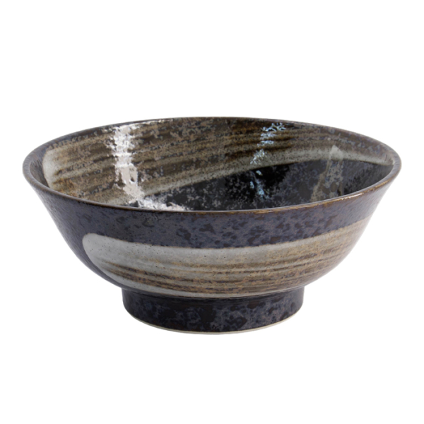 TDS, Ramen-Schale, Arahake, Ø 21x8.5cm, Schwarz, Art.-Nr. 21431