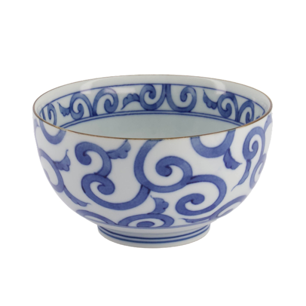 TDS, Bowl, Mixed Bowls Nabeshima Karakusa, Ø 13.2 cm x 7.2 cm, Item No. 21482