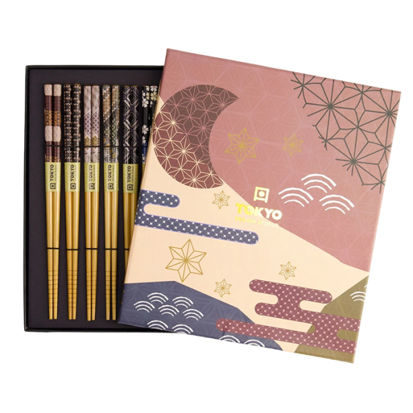 Blumen 10 Paar Essstäbchen bei Tokyo Design Studio (Bild 1 von 4)