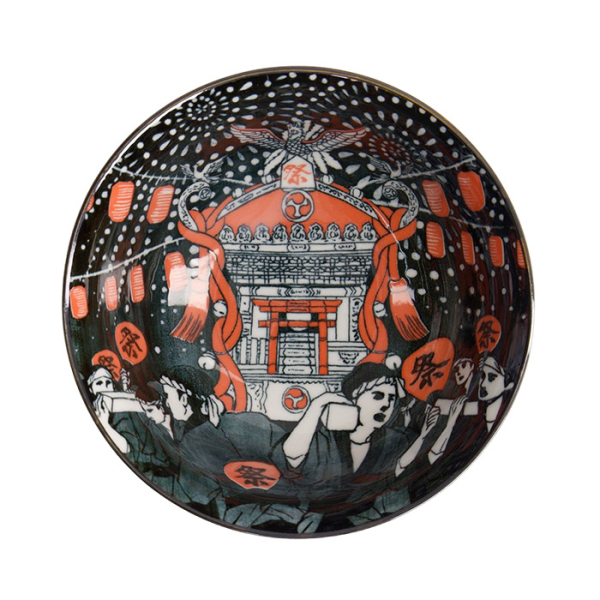TDS, Asakusa, Bowl, Ø 14.8x7cm 550ml - Item No. 21553