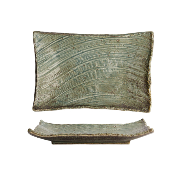 26x17.5x3.5cm Large Plate Wabi Uguisu at Tokyo Design Studio (picture 1 of 6)