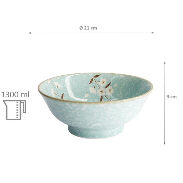 Light Blue Sakura Ramen Bowl at Tokyo Design Studio (picture 5 of 5)