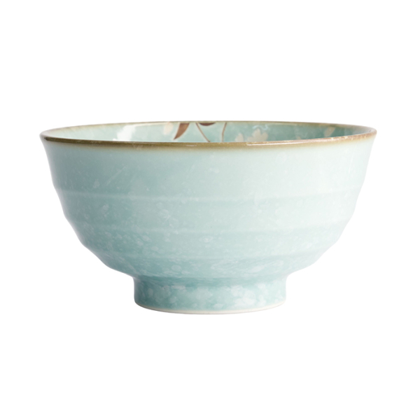 TDS, Bowl, Light Blue Sakura, Ø 17x9cm 900ml, Item No. 21589