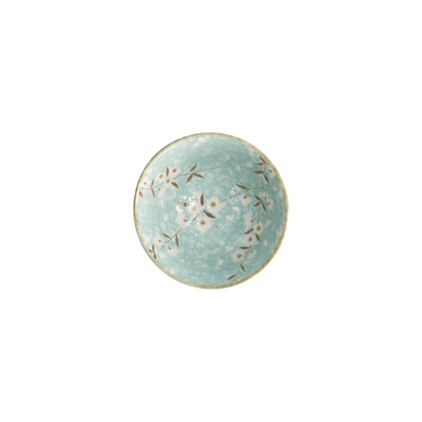 Rice Bowl Light Blue Sakura Hell, Porcelain, 350 ml, Item No. 21593