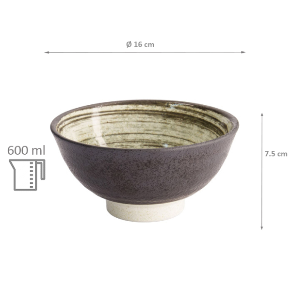 Bk/Wh Asashio Schale-Rand bei Tokyo Design Studio (Bild 6 von 6)