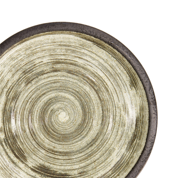 Black/White Asashio Large Round Plate at Tokyo Design Studio (picture 5 of 6)