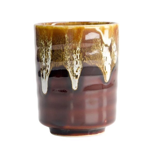 TDS, Teacup, Brown Glaze, Ø7.8x10.2cm 300ml, Item No. 21654