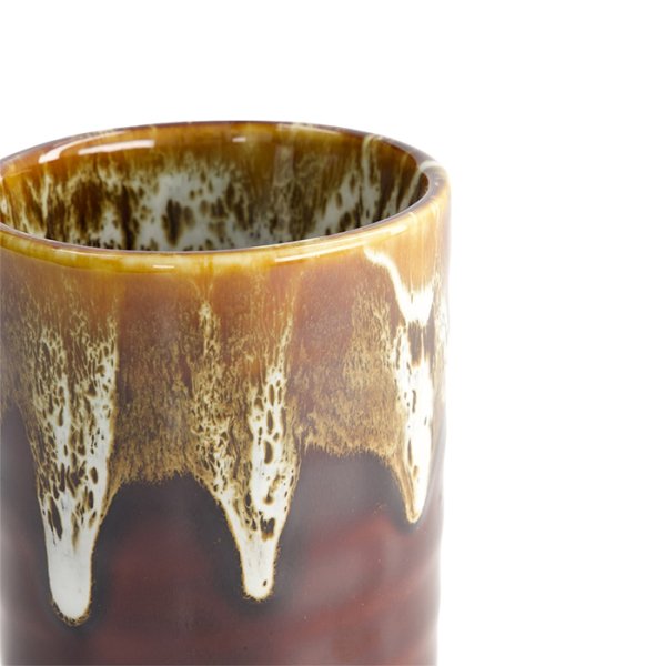 TDS, Teacup, Brown Glaze, Ø7.8x10.2cm 300ml, Item No. 21654