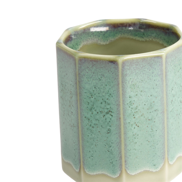 Weiß/Aqua Glaze Teebecher bei Tokyo Design Studio (Bild 5 von 6)