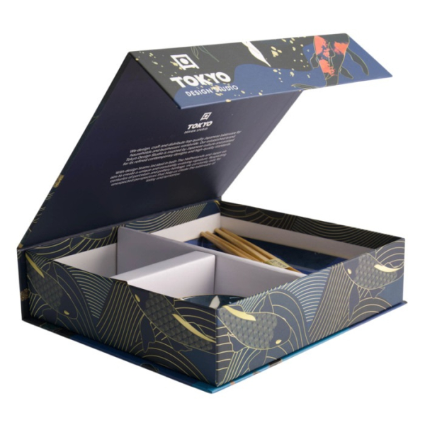 Sushi-Set Kawaii Koi Blau, 6-tlg., Porzellan