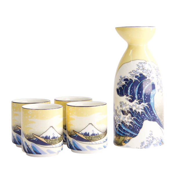 Kawaii Hokusai Sake Set bei Tokyo Design Studio (Bild 3 von 5)