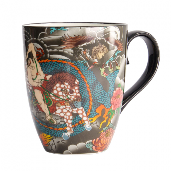 Yakuza Blue Dragon Mug with Giftbox Mug at Tokyo Design Studio (picture 2 of 6)