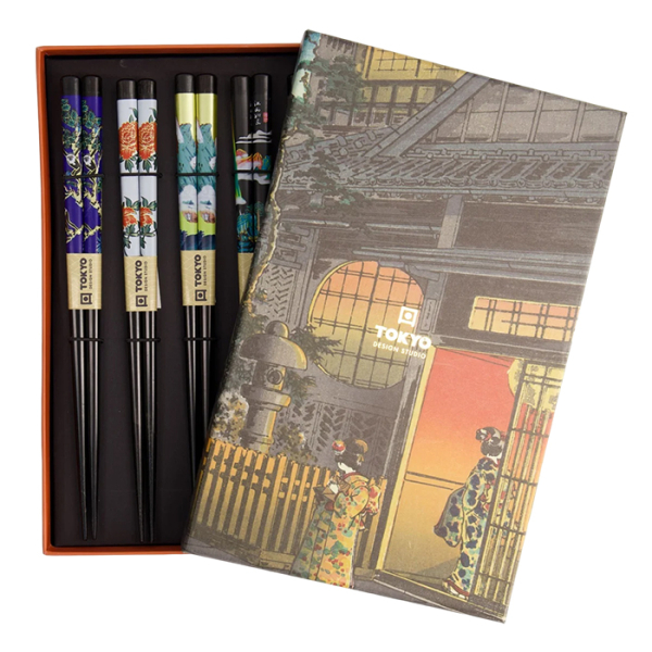Geschenkset 5 Paar Essstäbchen bei Tokyo Design Studio (Bild 1 von 4)