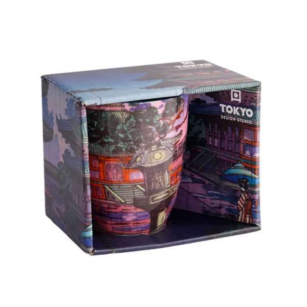 Ø 8,5x10,2cm Kawaii Temple Tasse in Geschenkbox bei Tokyo Design Studio (Bild 1 von 6)