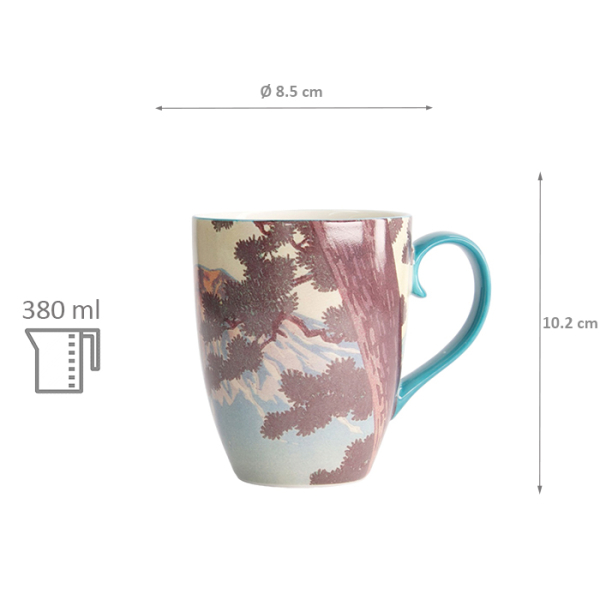 Ø8.5x10.2cm 380ml  Kawaii Fuji Mug W/Giftbox at Tokyo Design Studio (picture 6 of 6)