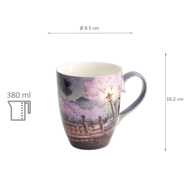Ø8.5x10.2cm 380ml  Kawaii Bashi Mug W/Giftbox at Tokyo Design Studio (picture 6 of 6)