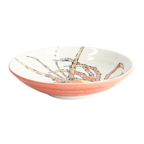 TDS, Deep Plate, Seafood, Ø 21.7 x 5.2 cm 900 ml, Lobster, Red - Item No. 21942