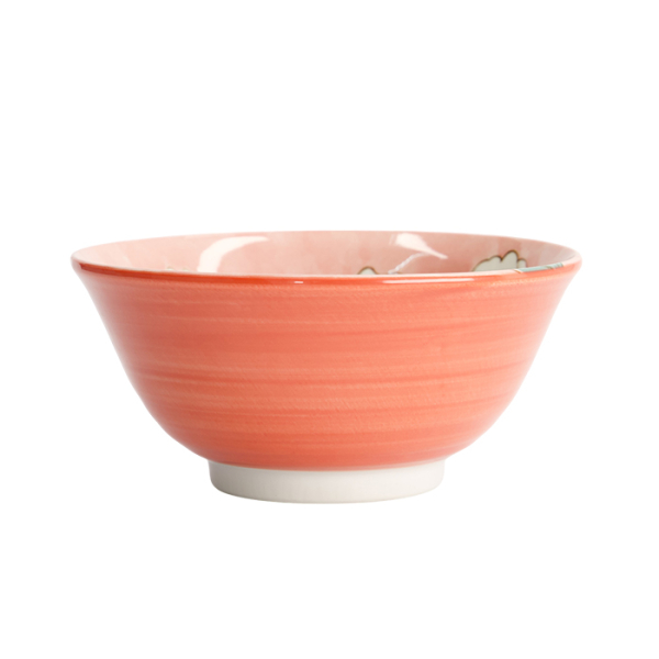 Rice Bowl Sakura Pink, Porcelain, 500 ml, Item No. 21975