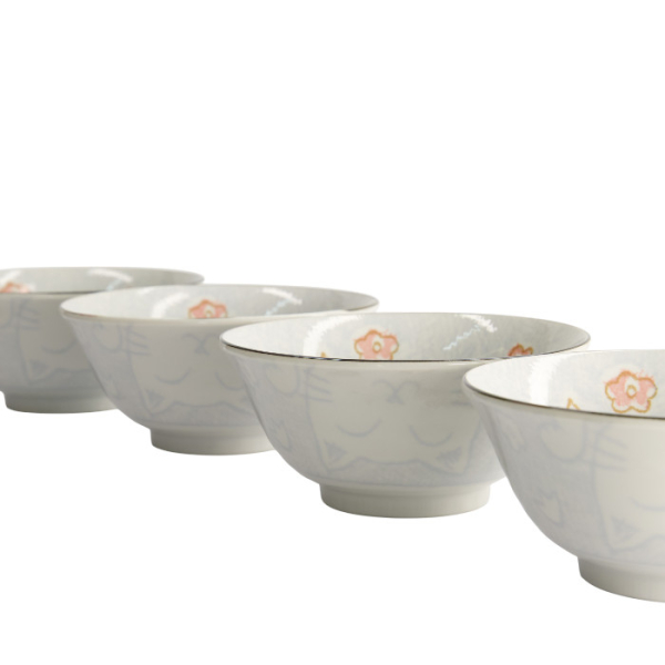 TDS, 4 Schalen Set, Kawaii Tayo Schalen, Ø 14.8 cm, Art.-Nr. 22035