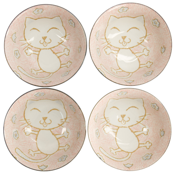 TDS, Schalen Set, 4-tlg., Kawaii Tayo Schalen, Ø 14.8 cm, Art.-Nr. 22036
