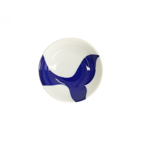 TDS, Soy Sauce Dish, Kawaii Whale, Ø 9 x 2.7 cm, Item No. 22077