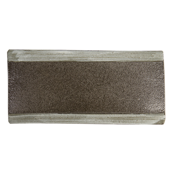 TDS, Large Plate, Ob Grey, 26 x 12 cm, Item No. 22108