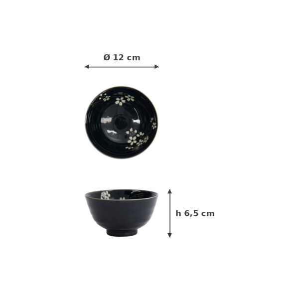 Schale Cobalt Blue Sakura, Porzellan, 350 ml, Art.-Nr. 22112