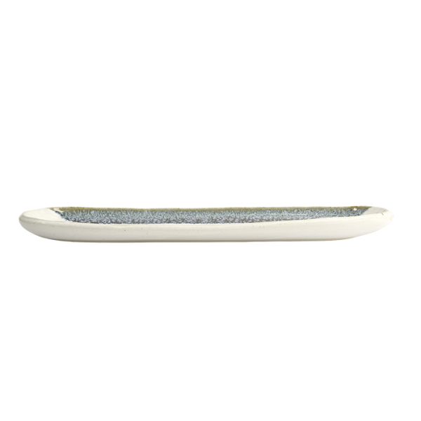 TDS, Oval Plate, White, 34.5 x 10.8 x 2.5 cm - Item No. 22172