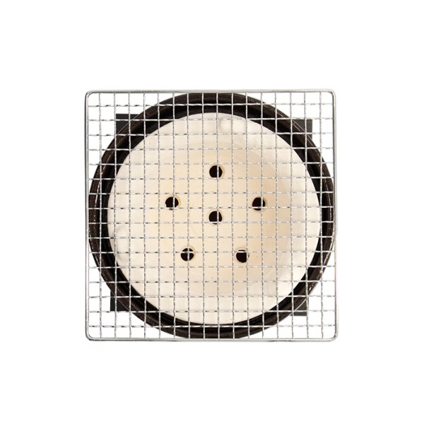 TDS, Konro Grill Diatomite, 21,5x15,5cm, Art.-Nr. 22245