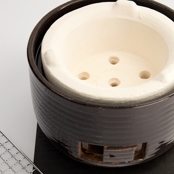 TDS, Konro Grill Diatomite, 21,5x15,5cm, Art.-Nr. 22245