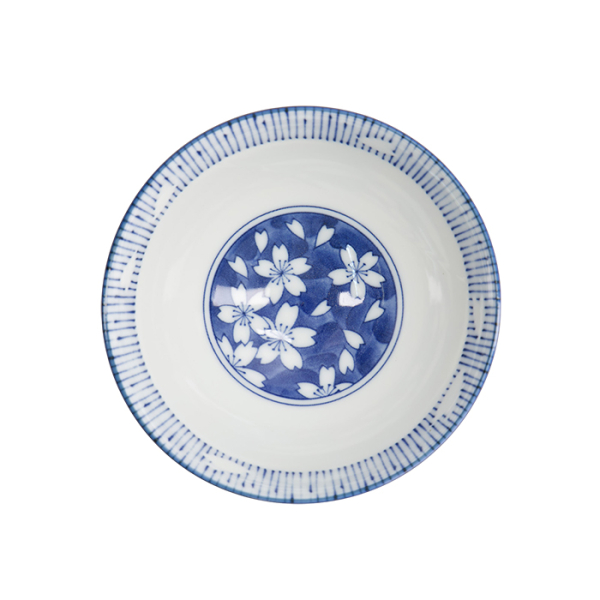 TDS, Reis Schale, Sakura Stripe, Blau, Ø 12,5x6,5 cm, 350ml -Art Nr: 22247