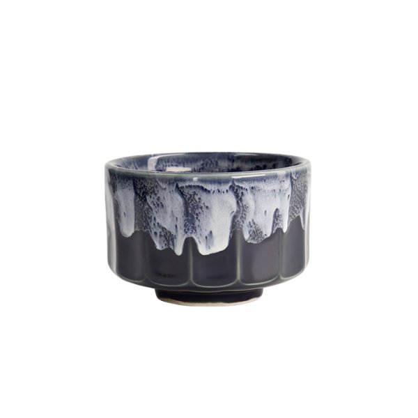 Matcha Bowl Craft Matcha Blue, Porcelain, Ø 11.5 × 7.5 cm, Item No. 22284