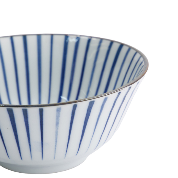 Tayo-Schale Natsu Tokusa Blau/Weiß, Porzellan, 500 ml, Art.-Nr. 22327