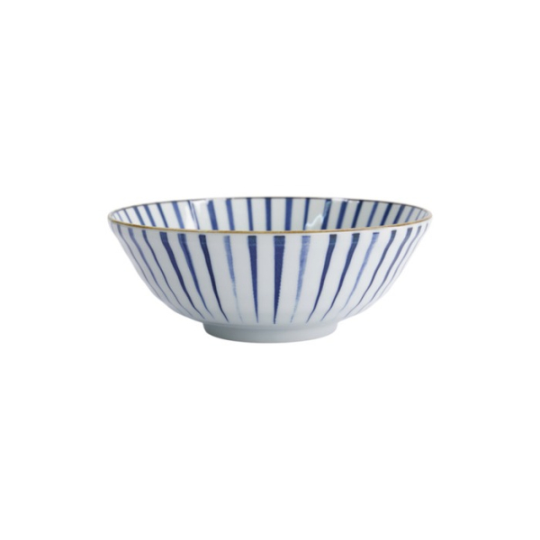 Ramenschale Natsu Tokusa Blau/Weiß, Porzellan, 1 L, Art.-Nr. 22328
