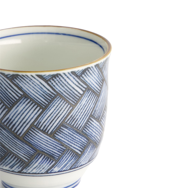 TDS, Teetasse, Blau/Weiß, Ø8x7,9cm, Art.-Nr. 22456