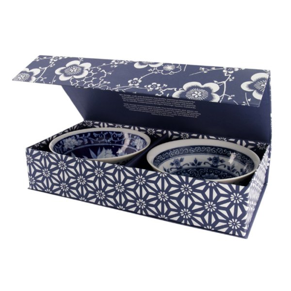 TDS, Bowls Set, 2-piece set, Mixed Bowls Bell Flower, Ø 19 cm, Item No. 22530
