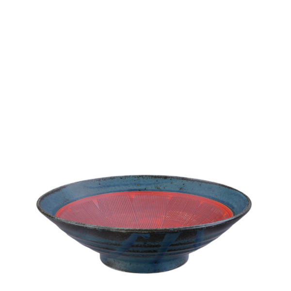 TDS, Großer Ramenschale in Geschenkbox, Wabi Kon Nezumi, 1Stk, Ø24,5x7,5cm 1400ml, Art.-Nr. 22558