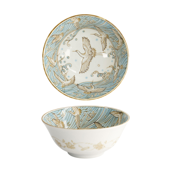 Crane Light Blue Tayo-Schale bei Tokyo Design Studio (Bild 1 von 4)