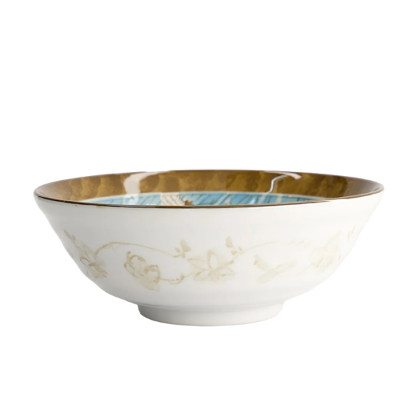 Kran Hell Blau Ramen Schale bei Tokyo Design Studio (Bild 4 von 6)