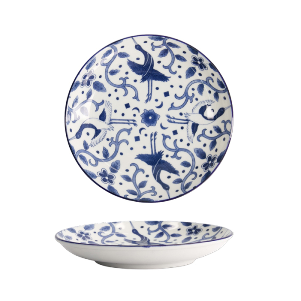 Tokyo Blue Maizuru Runder Teller bei Tokyo Design Studio (Bild 1 von 5)