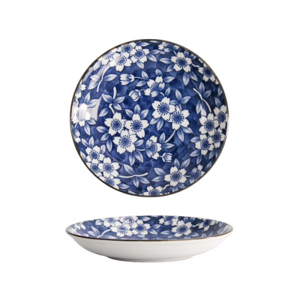 Tokyo Blue Sakura Runder Teller bei Tokyo Design Studio (Bild 1 von 5)
