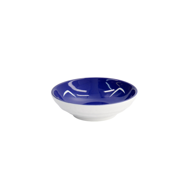 TDS, Sauce Bowl, Kawaii, Lucky Cat, Blue, Ø 9 x 2.5 cm - Item No. 22663