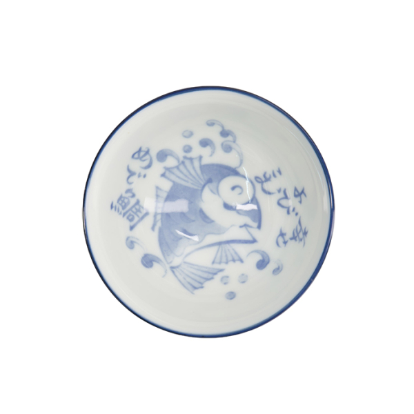 TDS, Reis-Schale, Kawaii, Snapper, Blau, Ø 11,5x6cm 300ml,  Art Nr. 33205