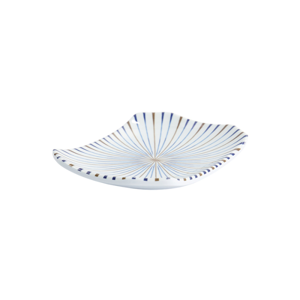 TDS, Rechteckiger Teller, Melamine Tokusa, 15,8x11,5x2,3cm, Art.-Nr. 33276